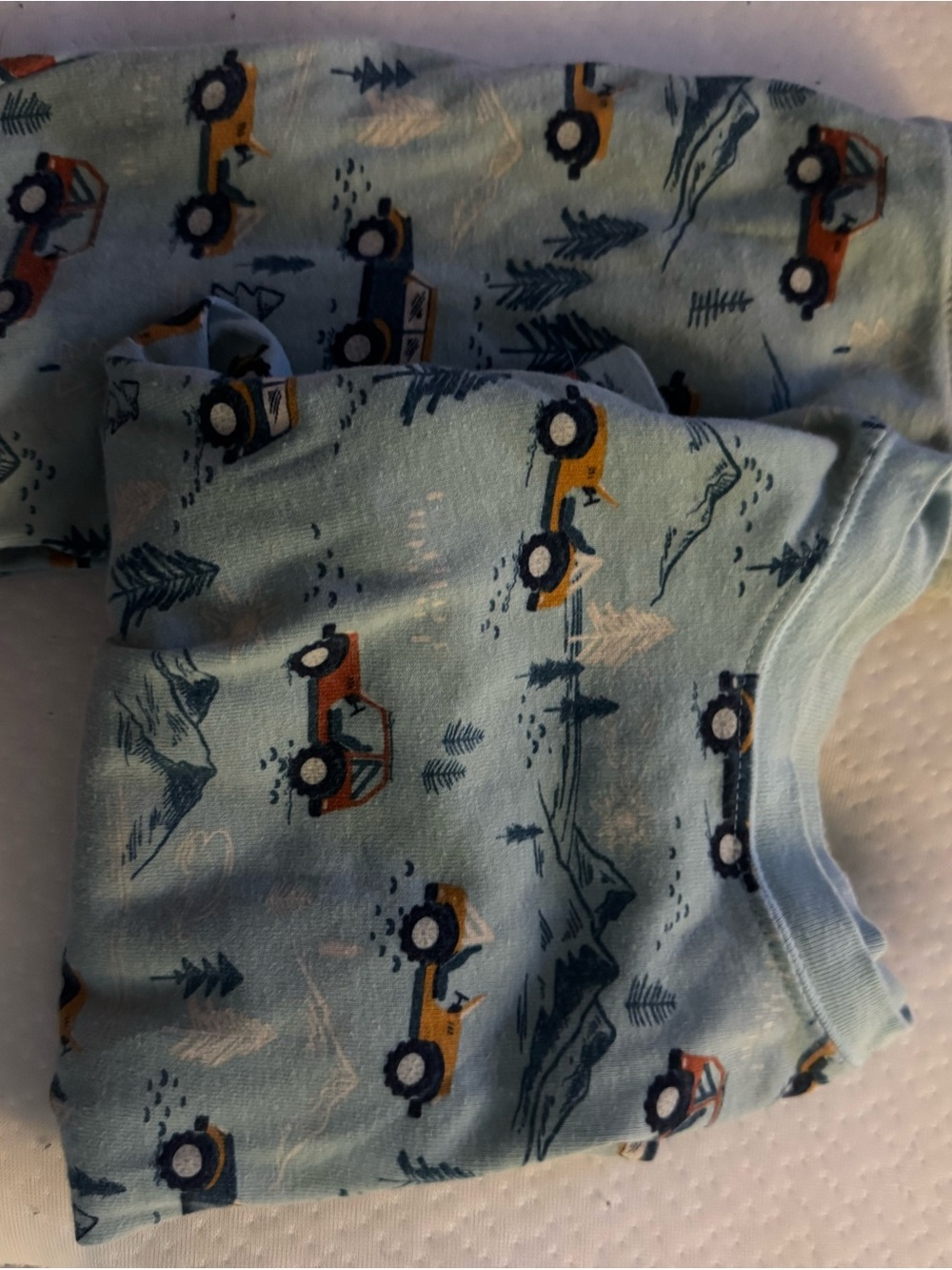 Boys car pajamas